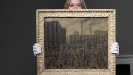 L.S Lowry painting sold by artist for £10 fetches more than £800k at auction
