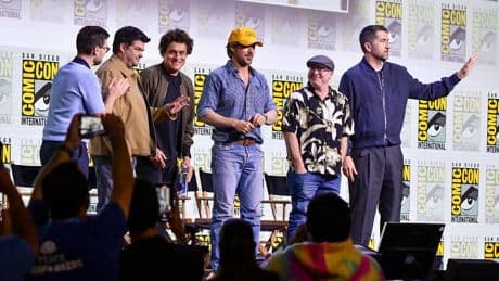 Ryan Gosling and faceless alien named Rocky wow crowd at 'Project Hail Mary' Comic-Con panel