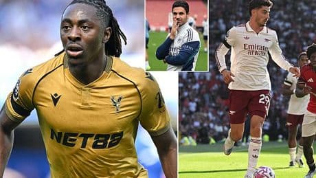 Mikel Arteta breaks silence on Arsenal's pursuit of Eberechi Eze as club close in on signing £68m star - and gives injury update on Kai Havertz