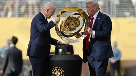 Suiza pide al presidente de la FIFA mediación en los aranceles de Donald Trump