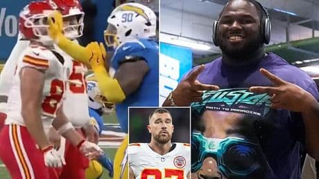 Chargers star who smacked Travis Kelce in the face is finally punished by NFL