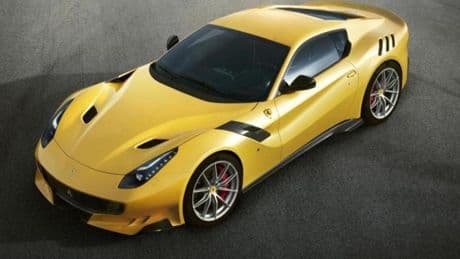 El Ferrari F12 de Aldama valorado en 300.000 euros y que el Gobierno subasta por el precio de un Dacia Jogger