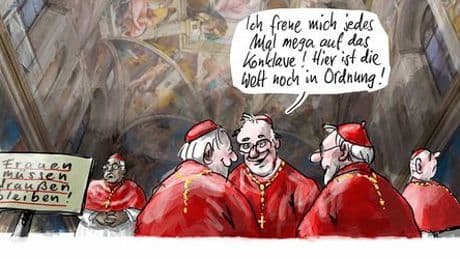 Cartoons im Monat von Chappatte, Thomas Plaßmann, Klaus Stuttmann