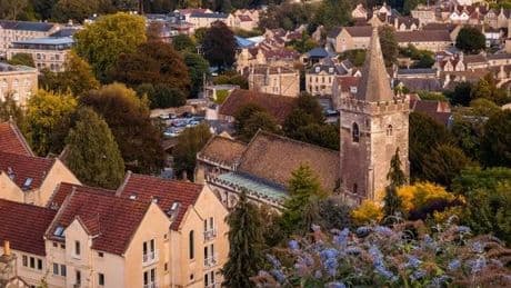 Beautiful historic town is just as pretty as Bath but without the crowds