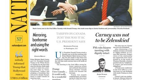 À la Maison-Blanche, une première rencontre Trump-Carney “bizarre” mais cordiale