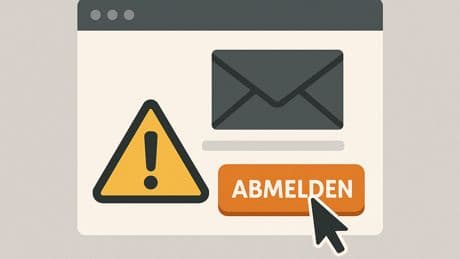 Newsletter-Abzocke: Warum Sie nie unüberlegt auf "Abmelden" klicken sollten
