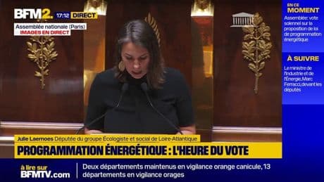 Programmation énergétique: l'écologiste Julie Laernoes dénonce un "manifeste climato-sceptique"