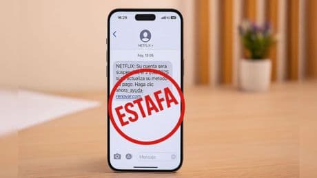 Vuelve el SMS falso de Netflix: cuidado si te dicen que van a suspender tu cuenta