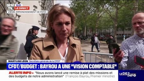 Conférence sur les finances publiques: "La vision du gouvernement est une vision comptable", assure Marylise Léon (CFDT)