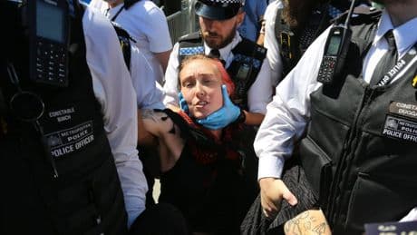 More than 70 Palestine Action supporters arrested under terror laws