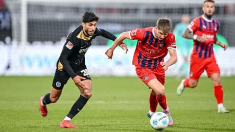 Fußball: Bundesliga-Relegation: Krimi zwischen Heidenheim und Elversberg