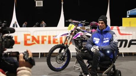Axel Allétru, motard devenu paraplégique, entre virages et remontées en selle