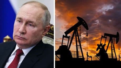 Russian economy meltdown as Putin's oil production hits 9-year low