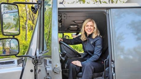 Chefin für Speziallaster: Sie forciert das Militärgeschäft für Daimler Truck