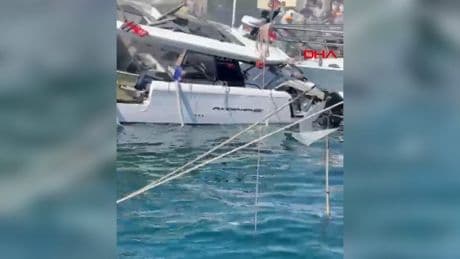 Bodrum'da teknede patlama: Yakıt ikmali sonrası olmuş