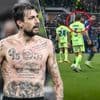 De ultieme gelijkmaker van Acerbi als zoete wraak: spuwde Barça-verdediger ervoor uit frustratie naar Inter-veteraan?