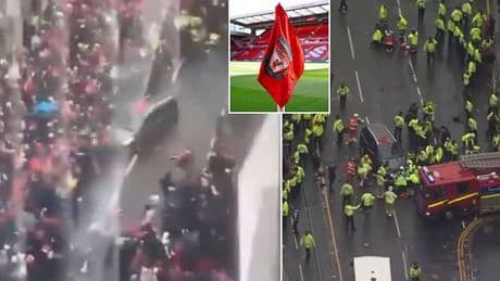 Liverpool break their silence after car ploughs into fans during Premier League victory parade