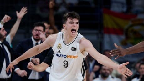 Hugo González ya farda de madridismo como Doncic: elige a Cristiano por encima de Messi