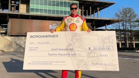 BorgWarner Jackpot Resets To $20,000 If Josef Newgarden Third Indy 500