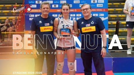 <p>Carola Bonafede chiude il mercato della Reale Mutua Fenera Chieri &rsquo;76</p>