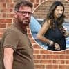 Nick Knowles, 62, and his fiancée Katie Dadzie, 34, arrive at their wedding venue ahead of their 'lavish six-figure Essex nuptials' this weekend