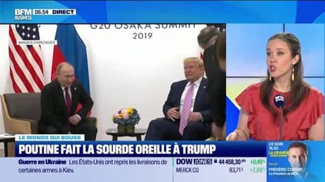Caroline Loyer : Poutine fait la sourde oreille à Trump - 10/07