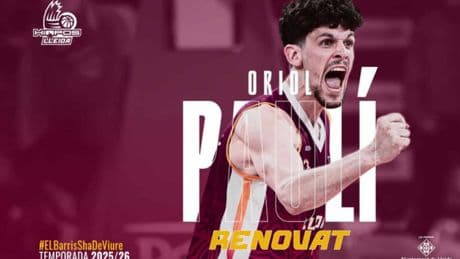 Oriol Paulí seguirá en el Hiopos Lleida tres temporadas más