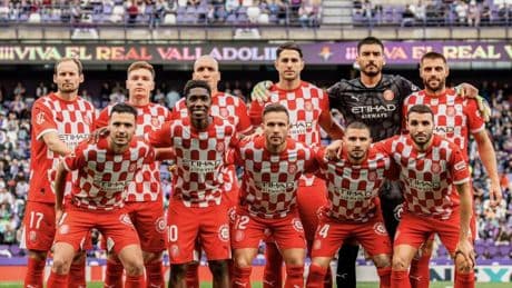 El 1x1 del Girona ante el Valladolid