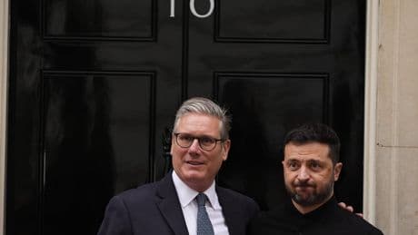 Ukraine cause akin to Second World War Allies, Starmer says before Alaska talks