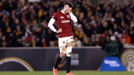 Blair Kinghorn injury: Andy Farrell issues new update after Lions star limps off early in Brumbies win