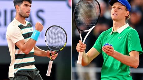 How to watch Jannik Sinner vs. Carlos Alcaraz in 2025 French Open men’s final for free