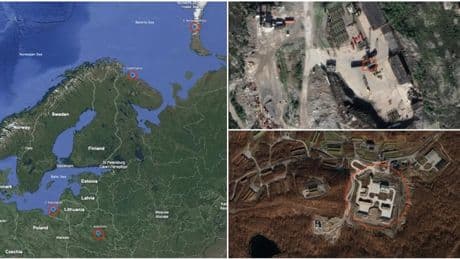 Russia, cinque nuove basi nucleari segrete (anche in Europa): da Kaliningrad a Asipovichy, le immagini satellitari