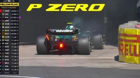Cruel final para Alonso en Mónaco: la mala suerte se ceba con él de nuevo cuando era 6º