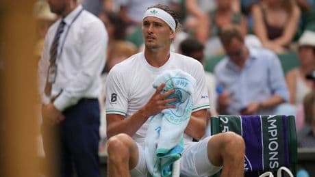 Nach Wimbledon-Blamage - Zverev komplett am Ende