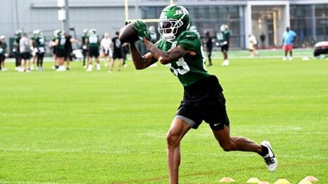 Jets’ Josh Reynolds bests Sauce Gardner with impressive training camp grab