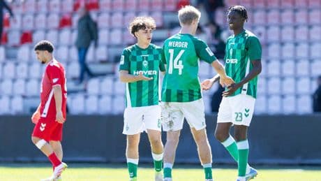 Wann packt einer den Durchbruch? - Friedl warnt und mahnt die Werder-Talente
