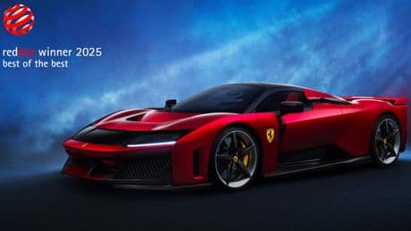 A Ferrari il Red Dot: Best of the Best 2025 per 3 modelli. Trionfano la F80, la 12Cilindri e la 12Cilindri Spider