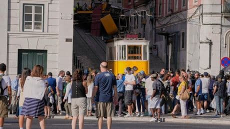 Mapped: Where Lisbon funicular crash that left 16 dead took place