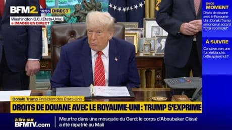Droits de douane: une accord entre les États-Unis et le Royaume-Uni