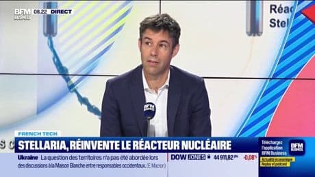 Stellaria, l'entreprise qui réinvente le nucléaire: "On est multi-combustible, c'est une vraie innovation", affirme Nicolas Breyton, fondateur de Stellaria