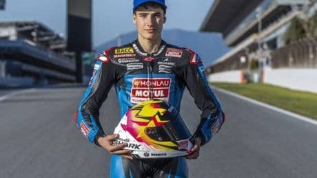 Muere Pau Alsina, piloto de 17 años, tras sufrir un accidente de moto en Teruel