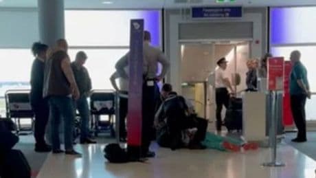Court's cheeky six-word warning as man 'who had airport outburst' arrested again