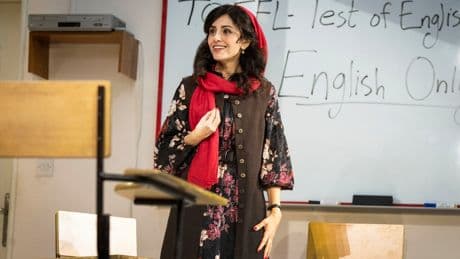 Tony Award nominee Marjan Neshat makes history in celebrated Broadway play 'English'