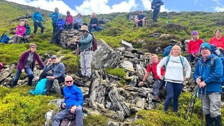East Kilbride Hiking Club enjoyed taking the Rob Roy Way