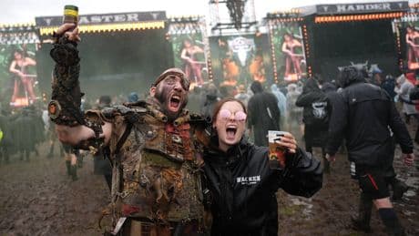 Open Air: Wacken im Schlamm