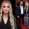 Princess Andre poses with her father Peter and his wife Emily amid Katie Price feud as she hits out at 'negativity' towards her family