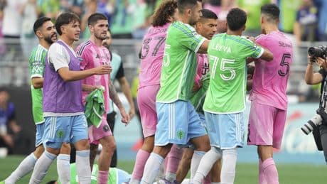Busquets y Suárez pierden los papeles tras la derrota del Inter de Miami en la final de la Leagues Cup de la MLS