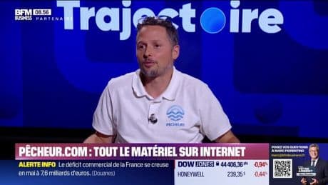 Trajectoire : Pêcheur.com, tout le matériel sur Internet - 08/07