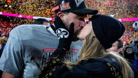 Pop-Tarts and diamond rings: Travis Kelce and Taylor Swift's engagement rips through Chiefs practice