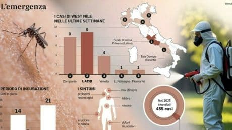 West Nile, cosa fare in casa per ridurre il rischio infezioni? Quando contattare il medico? Cosa evitare? Dieci domande e risposte